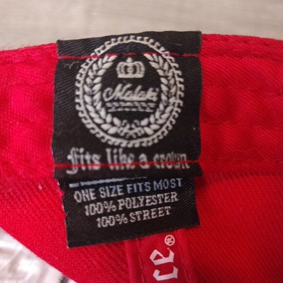 VTG Michael Jordan Chicago Bulls Malaki Hat Cap Embroidered Colorblock Snapback - Picture 9 of 11